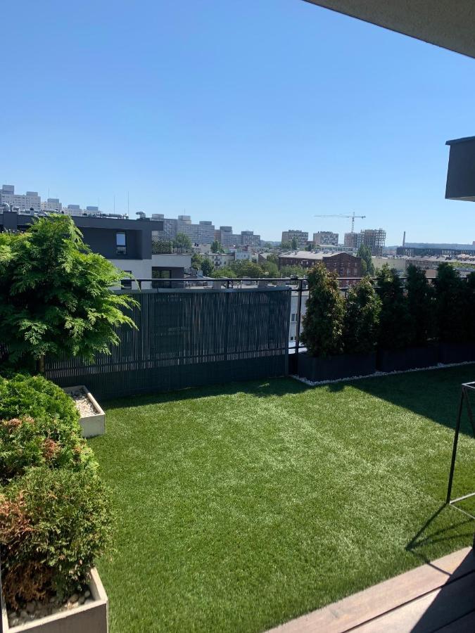 Ekskluzywny Penthouse Z Ogrodem W Centrum Lodzi Exteriér fotografie