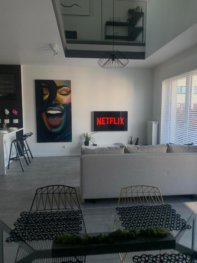 Ekskluzywny Penthouse Z Ogrodem W Centrum Lodzi Exteriér fotografie