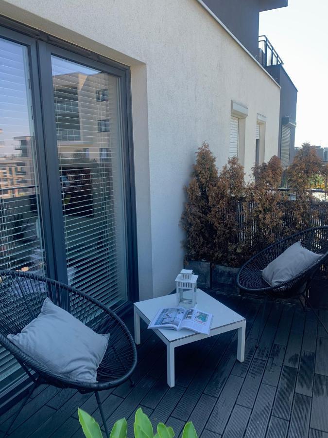 Ekskluzywny Penthouse Z Ogrodem W Centrum Lodzi Exteriér fotografie